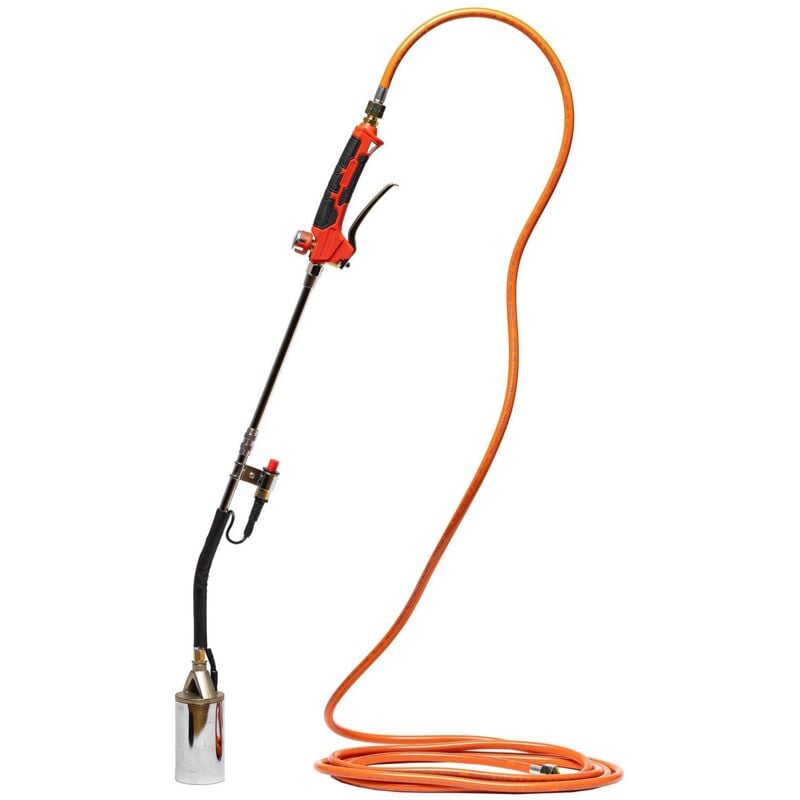 2pcs. Brûleur de chauffage eco Piezo incl. 5 m de tuyau propane & allumage Piezo ft jusqu'à 1.060°C - 1500004926 - Rothenberger Industrial