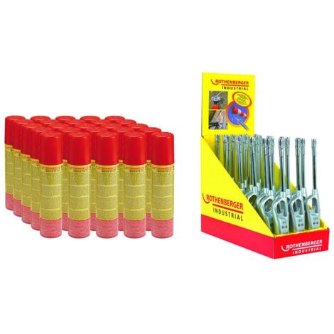 ROTHENBERGER Industrial 30x Gasanzünder Schwanenhals inkl. 25x Nachfüllgas - 1500005183