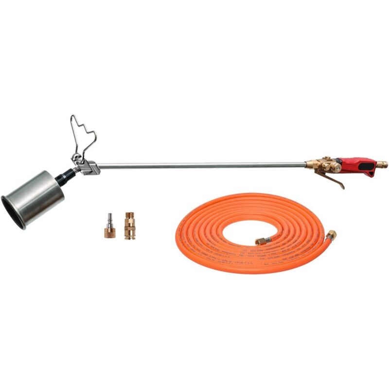 ROTHENBERGER Industrial Chalumeau professionnel haute performance RoTitan avec raccord rapide & tuyau en caoutchouc 6 m - 1500005130