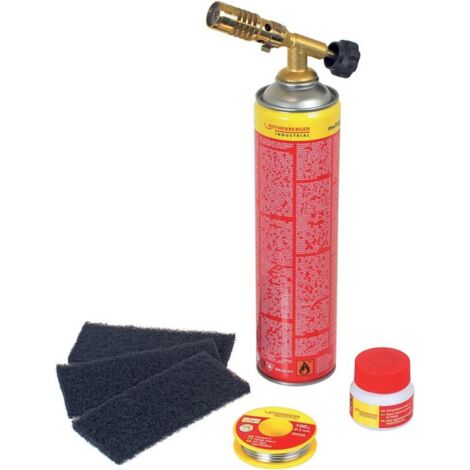 ROTHENBERGER Industrial RoFix Kit completo de soplete Set 1800 para principiantes 7 piezas - 35513