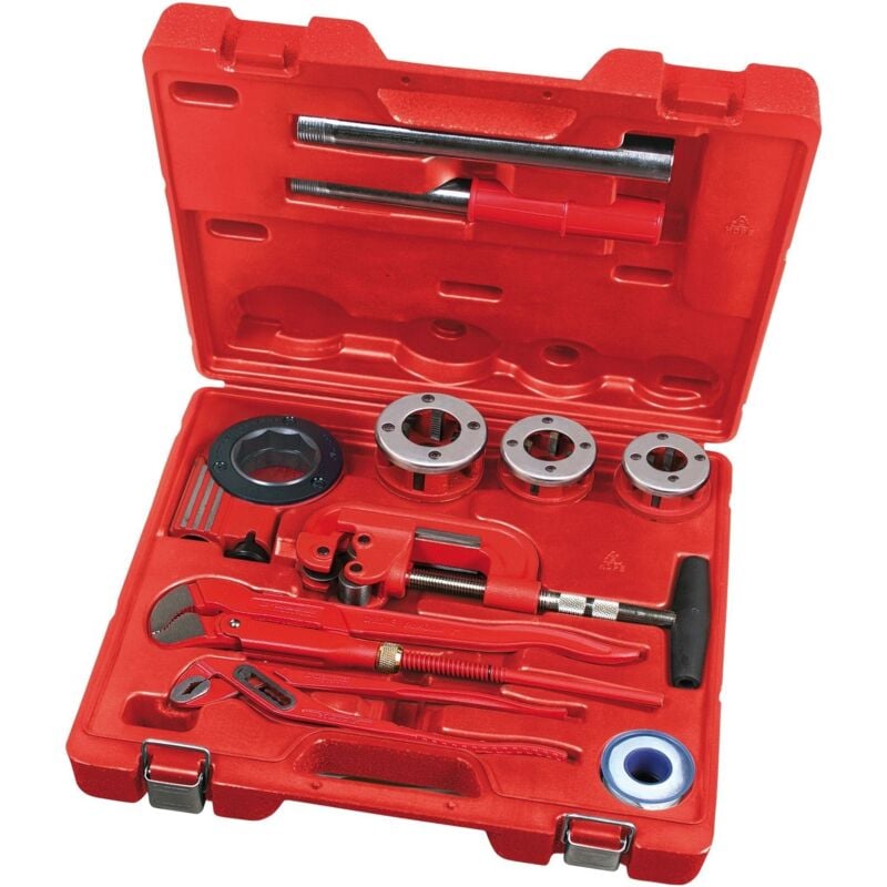 Industrial Kit sanitaire professionnel pour bricoleurs en mallette 10 pièces - 070673E - Rothenberger