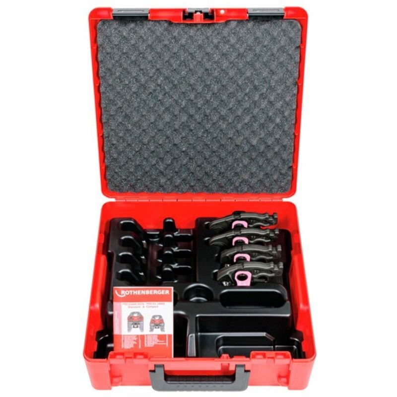 Rothenberger - Jeu de mâchoires à sertir, Compact, >B< MaxiPro, 1/4-3/8-1/2-5/8' - 1000003580