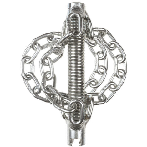 ROTHENBERGER Kettenschleuderkopf mit 4K, ohne Ring, 16K, 40mm - 72187