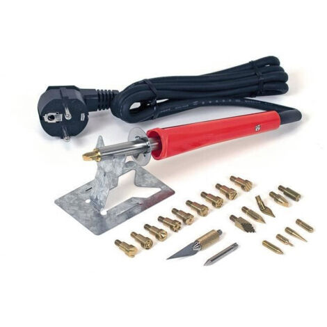 ROTHENBERGER Kit completo di pirografia - Rosso
