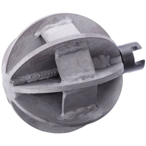 Rothenberger Kugelkopffräser mit 22 mm Kupplung, 8-Blatt, D=90mm