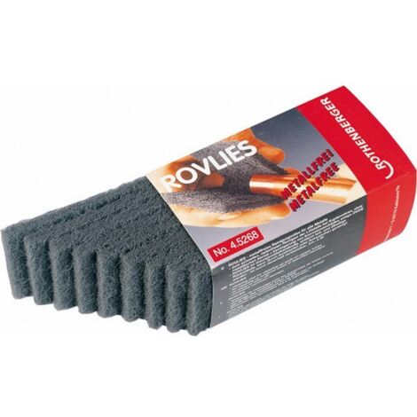 ROTHENBERGER Limpiador de vellón ROVLIES, 130x60mm, 10 piezas - 45268
