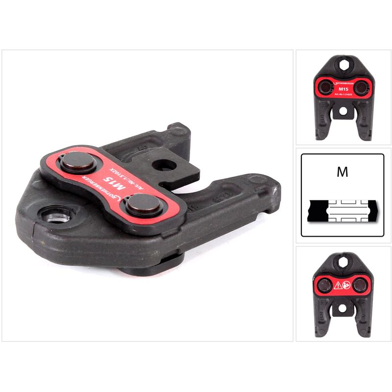 Rothenberger - Mâchoire de presse Standard M15 pour machines à presser romax 4000 ( 015102X )