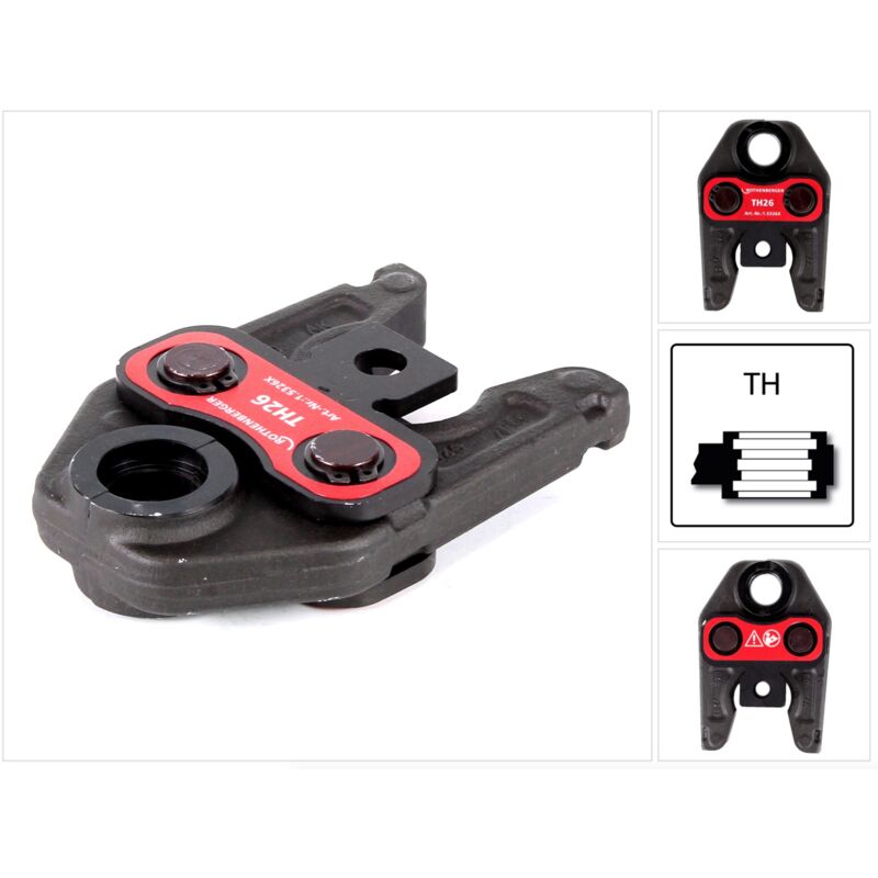 Rothenberger - Mâchoire de presse Standard TH26 pour machines à presser romax 4000( 015326X )