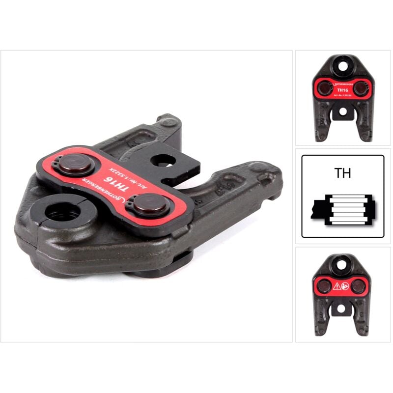 Rothenberger - Mâchoire de presse Standard TH16 pour machines à presser romax 4000 ( 015322X )