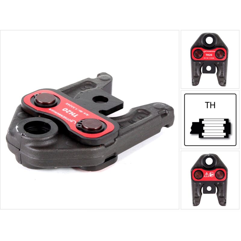 Rothenberger - Mâchoire de presse Standard TH20 pour machines à presser romax 4000 ( 015324X )