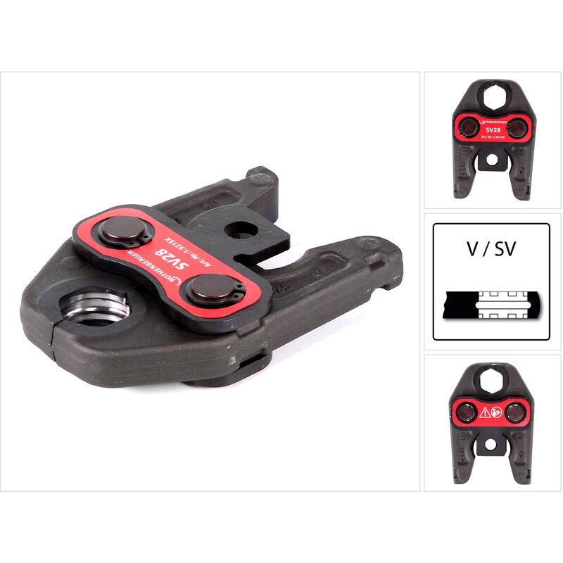 Rothenberger - Mâchoire de presse Standard SV28 pour machines à presser romax 4000 ( 015215X )