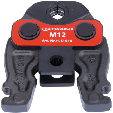 ROTHENBERGER Pressbacke, Compact, M, 12mm - 015151X
