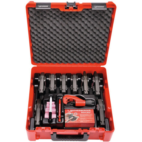 ROTHENBERGER Pressbacken Set Standard, &gtB&lt MaxiPro, 1/4-1.1/8&quot - 1000002207