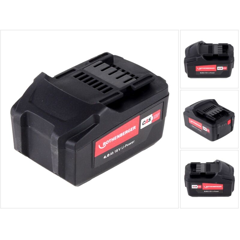 Rothenberger 1000001653 RO BP18/4 Ersatz-Akku 18V 4Ah Li-Ion