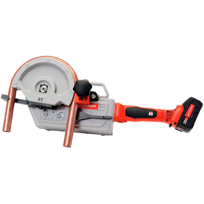 Rothenberger - robend 4000 e Set, 15-18-22-28mm, incl. batterie 4Ah et chargeur - 1000003392