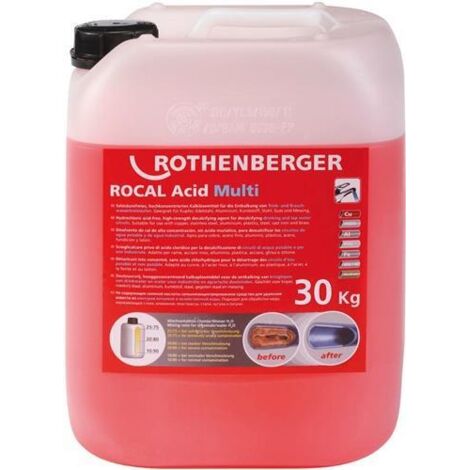 ROTHENBERGER ROCAL Acid Multi Entkalkungskonzentrat 30kg - 1500000117