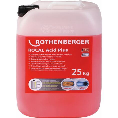 ROTHENBERGER ROCAL Acid Plus, Cu, FE, 25kg - 1500000914