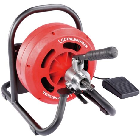 ROTHENBERGER RODRUM S 10 inkl. Spirale 10mm/10m mit Keulenkopf - 1000001256