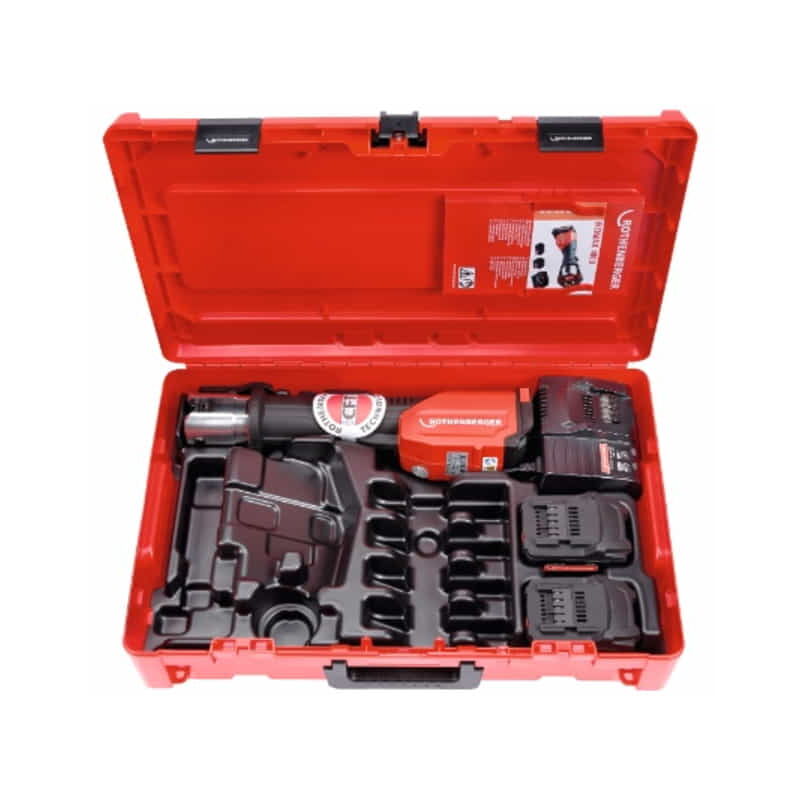 Presse à accu romax 4000 Basic Set 12 - 110 mm, 4 Ah + 2 Ah ( 8000739666 ) - Rothenberger