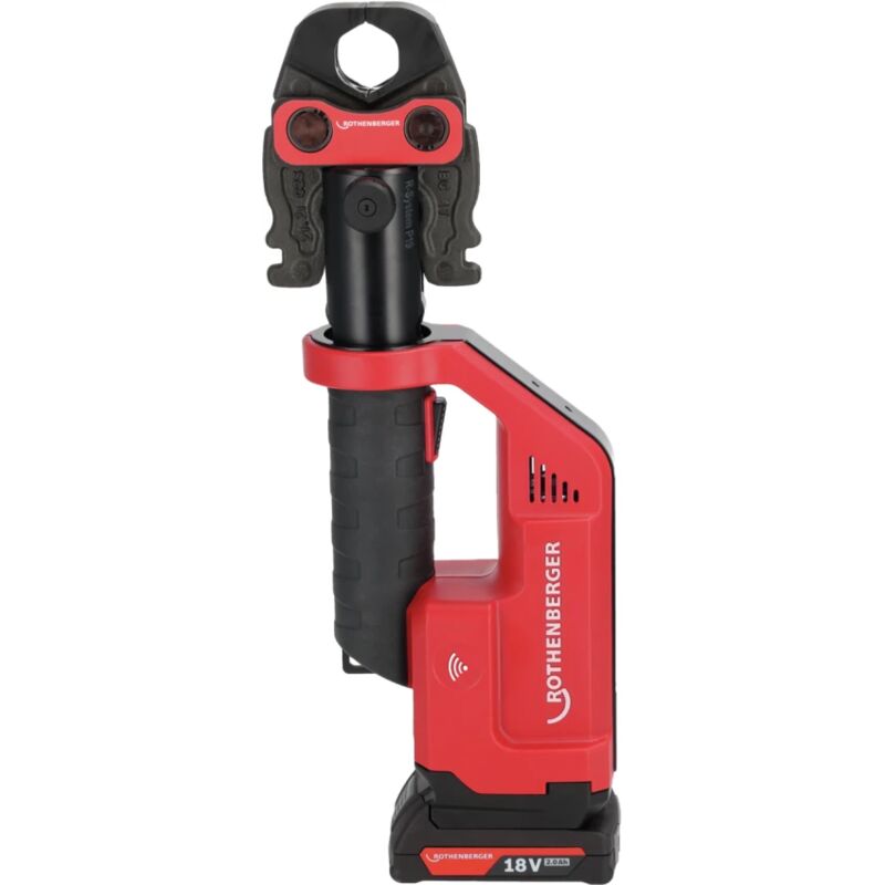 Romax Compact iii Sertisseuse sur batterie Basic Set 1 18 v 19 kN ( 1000004267 ) + 1x batterie 2,0 Ah + chargeur - Rothenberger