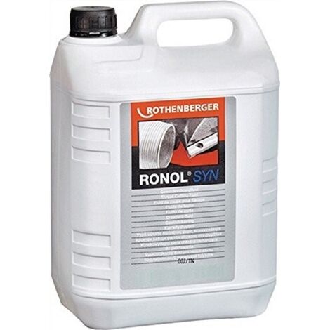 ROTHENBERGER RONOL, huile de coupe filetée, bidon, 5l - 65010