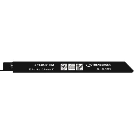 ROTHENBERGER Säbelsägeblatt S 1130 RF L.225mm B.20mm 5 St./Karte ROTHENBERGER