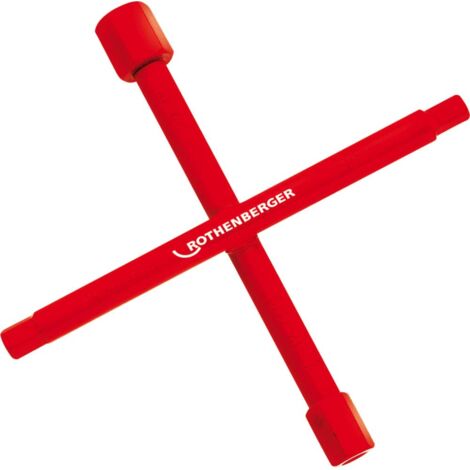 ROTHENBERGER Sanitär-Kreuzschlüssel, 3/8-1&quot - 351044