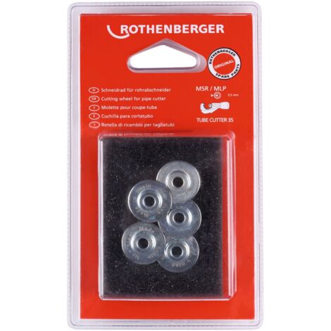 ROTHENBERGER Schneidrad für TC 35, MSR, 5 Stück - 070188D