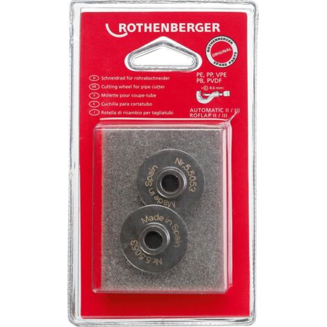 Rothenberger Schneidrad fürRohrabschn.Autom.Gr.2/3,2St