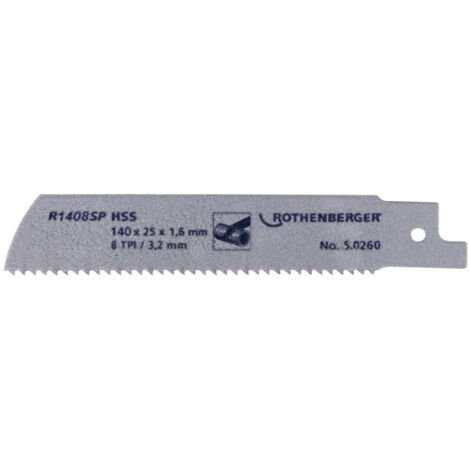 ROTHENBERGER Spezial-Rohrsägeblatt, 140x25x1,6  - 50260