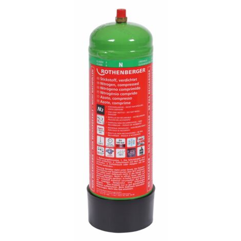 ROTHENBERGER Stickstoffflasche Stickstoff950 ml 110 bar