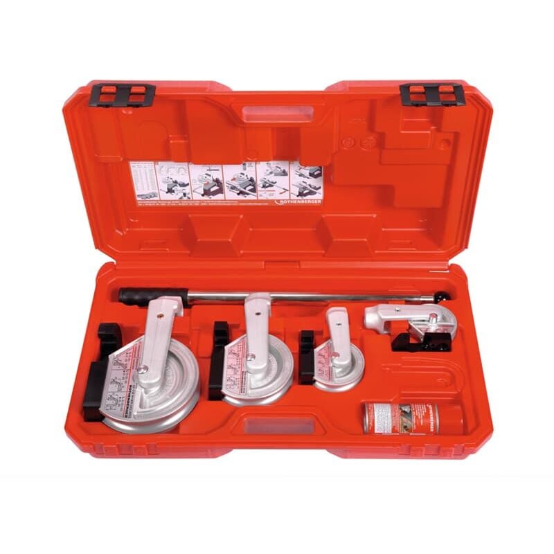 Image of Biegegerät robend h+w Plus Set, 12-15-18-22mm - Rothenberger