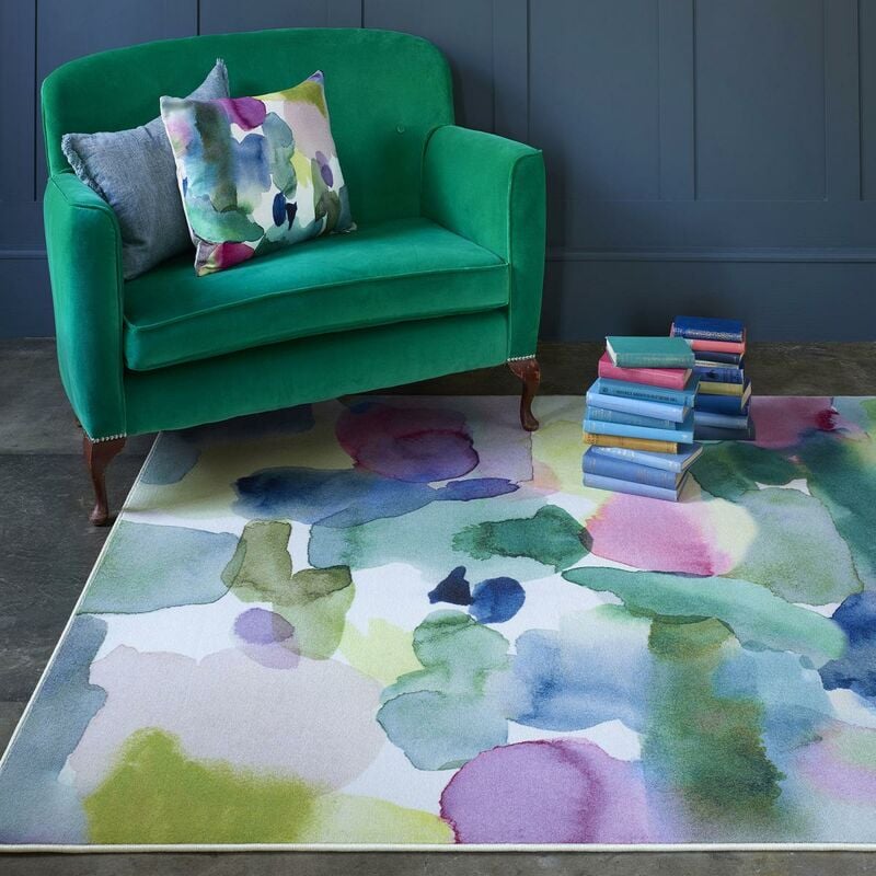 

Bluebellgray - Rothesay BBG Diseño abstracto Alfombra BBG 1A2T Hecho en Alemania Alfombras de salón o habitación en UnAmourDeTapis - Vert