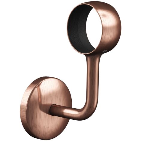 Rothley Antique Copper Stair Handrail Wall Bracket