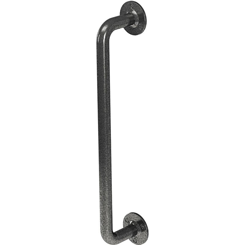 Grab Rail Pewter Bathroom Shower Outdoor Support Handle Disability Aid - Pewter - Rothley