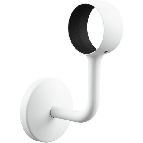 Rothley Matt White Stair Handrail Wall Bracket