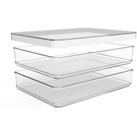 Rotho 1050990000WS Zubehör oder Teil of Kühl-/Gefrierschrank Transparente Schublade, White