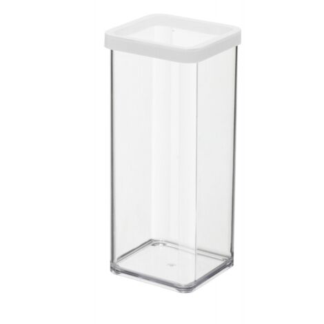 Rotho 11605 Boîte rectangulaire 1,5 L transparente, White