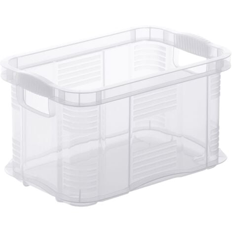 Rotho Aufbewahrungsbox Agilo A5 6 L transparent 29 x 19 x 15,5 cm (L x B x H) Box