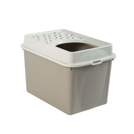 ROTHO Berty Eco Cappuccino - bac à litière pour chat