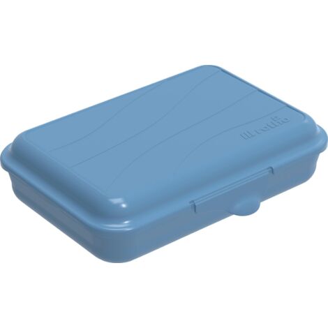 Rotho Brotdose Funbox 0,45 l flach, 16 x 11 x 4 cm, horizon blue Boxen, Körbchen & Kisten