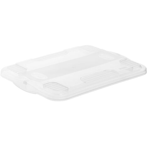 Rotho Deckel für Aufbewahrungsbox Agilo A4 transparent Boxen, Körbchen & Kisten