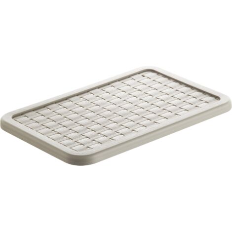 Rotho Deckel zu Korb Country A5 cappuccino 28,4 x 18,9 cm (L x B) Boxen, Körbchen & Kisten