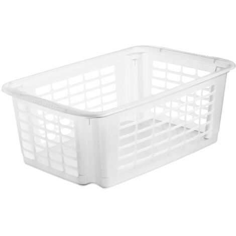 Rotho Drehstapelkorb Reverso Large 18 L transparent Boxen, Körbchen & Kisten
