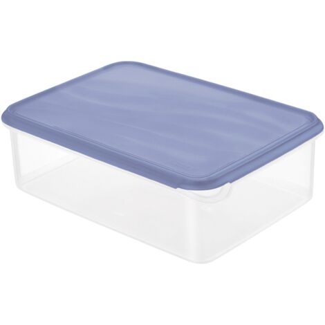 Rotho Kühlschrankdose Rondo 5 l horizon blau, Frischhaltedose, Vorratsdose