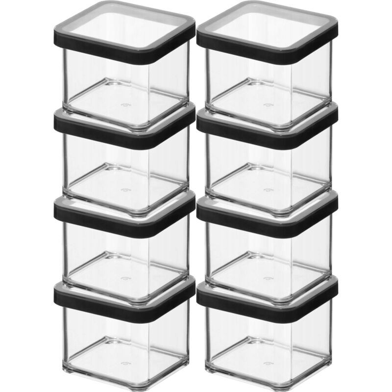 Rotho - Loft - Viereckige Dose Mit Deckel Und Dichtung, Lebensmittelecht, Aufbewahrungsbox, Küchenutensilien, Organizer, Kunststoff (san), Bpa-frei,