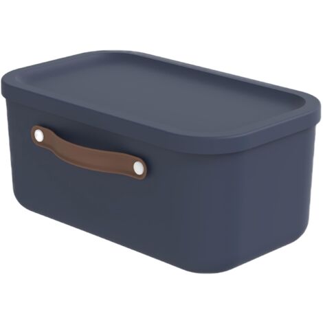 Rotho Maloja Scatola di stoccaggio 12 l, Plastica (PP riciclato), 12 (39.5 x 26.5 x 17.7 cm)