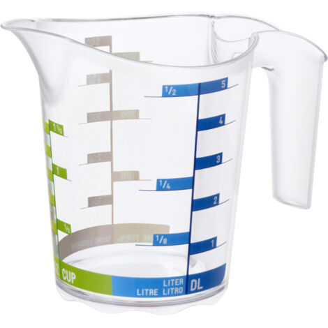 Rotho Messbecher Domino 0,5 L Küchenutensilien