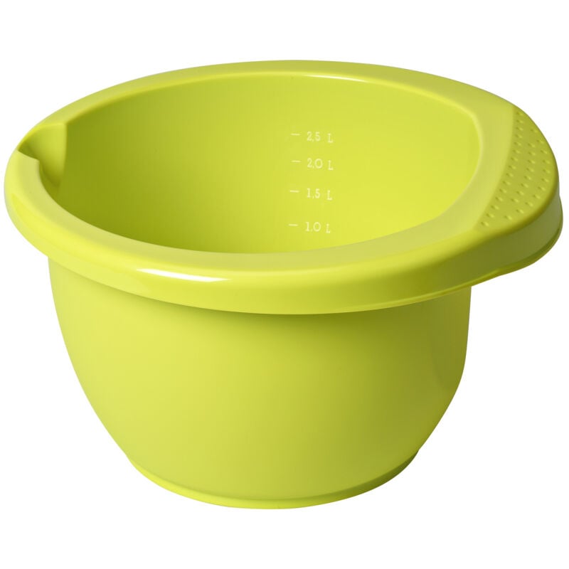 Rotho - Bol mélangeur onda 2,5 l Vert citron