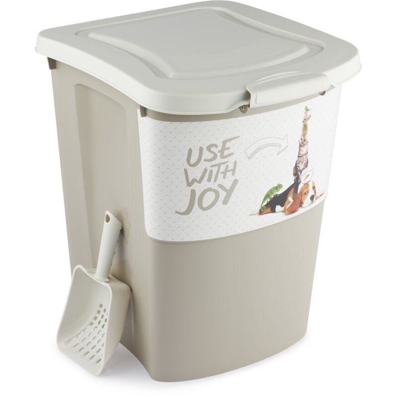 Rotho - Archie Beige - récipient alimentaire - 38l